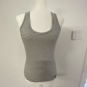Stripe tank top bodysuit